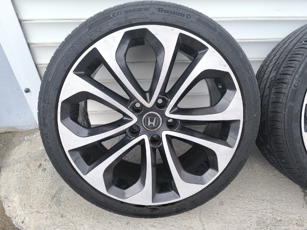 Elektróny 5x114,3 R18 + 225/40 letné pneu - 3