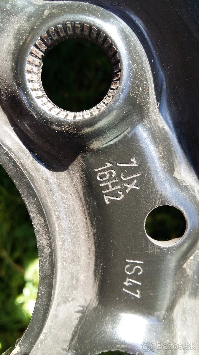 Predám plechové disky 7J X 16H2 IS 47 - 3