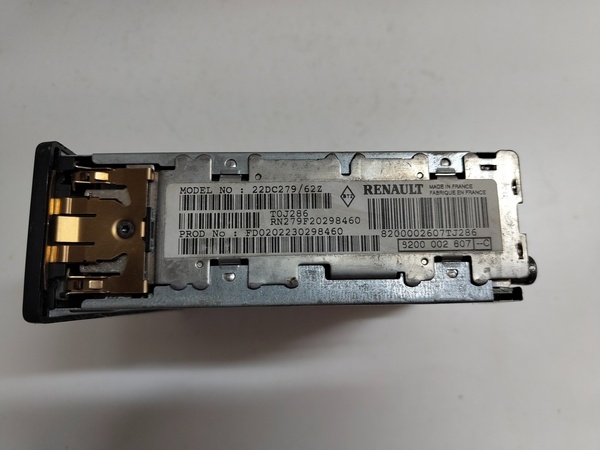 autorádio renault laguna2 22dc279 62z 40€ - 3