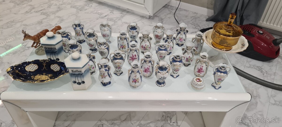 Royal dux+sklo+porcelán - 3
