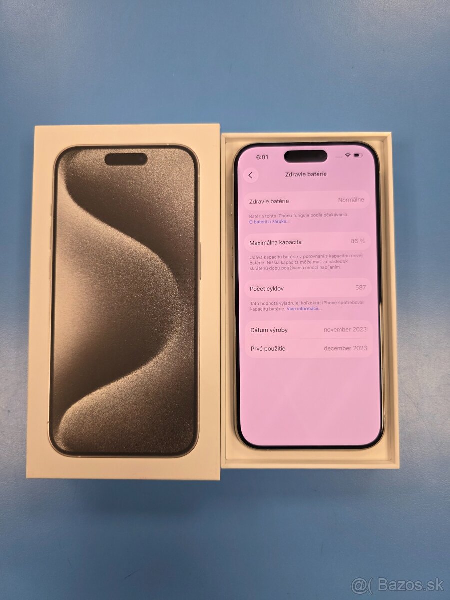 Iphone 15 Pro 256GB TOP STAV - 3