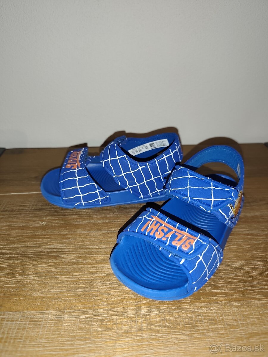 Adidas detské sandále 25 modré - 3