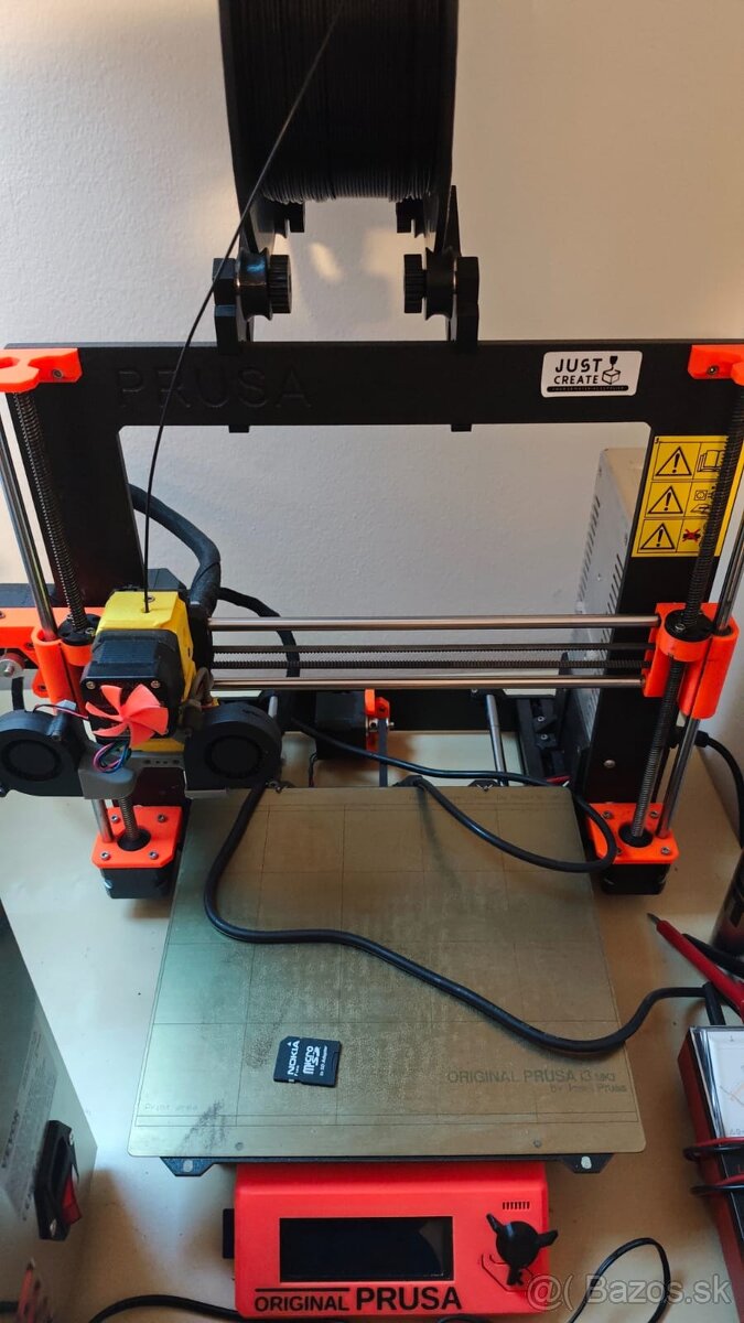 Predám 3D tlačiareň PRUŠA MK3S+ - 3