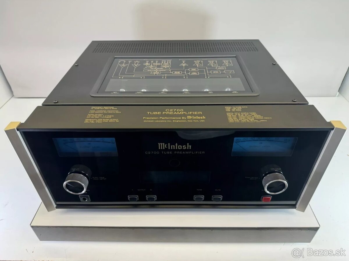 McIntosh C2700 predzosilňovač trubice - 3
