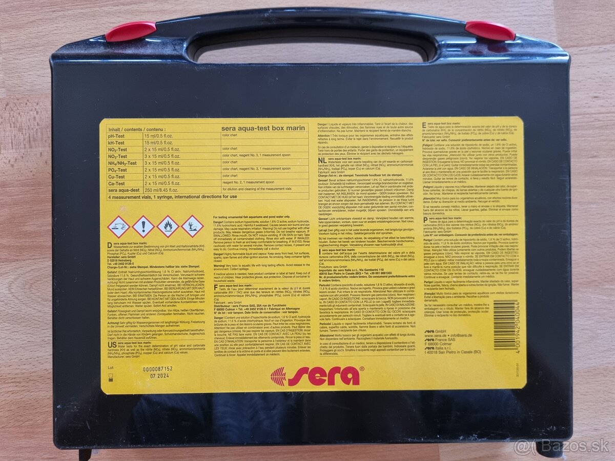 Sera Aquatest-box marin - testy vody⭐ - 3