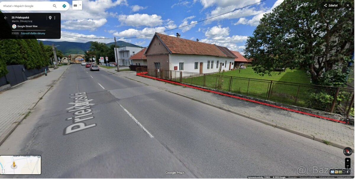 Na predaj pozemok v Martine, časť Priekopa - 3