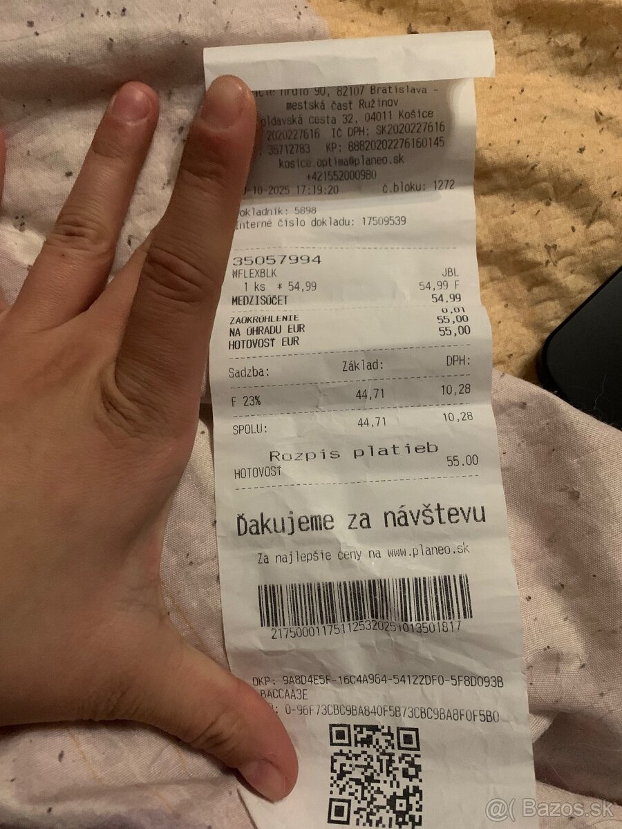 Predám nové JBL Wave flex - 3