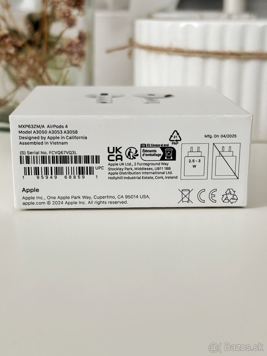 AirPods 4 – úplne nové, zapečatené - 3