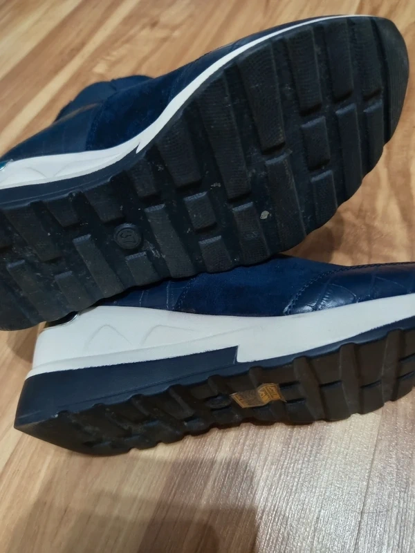 Tmavomodré vysoké tenisky - 3