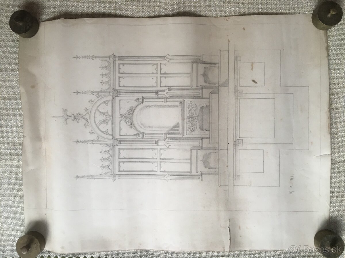 Staré návrhy oltárov II -Weiss - 3