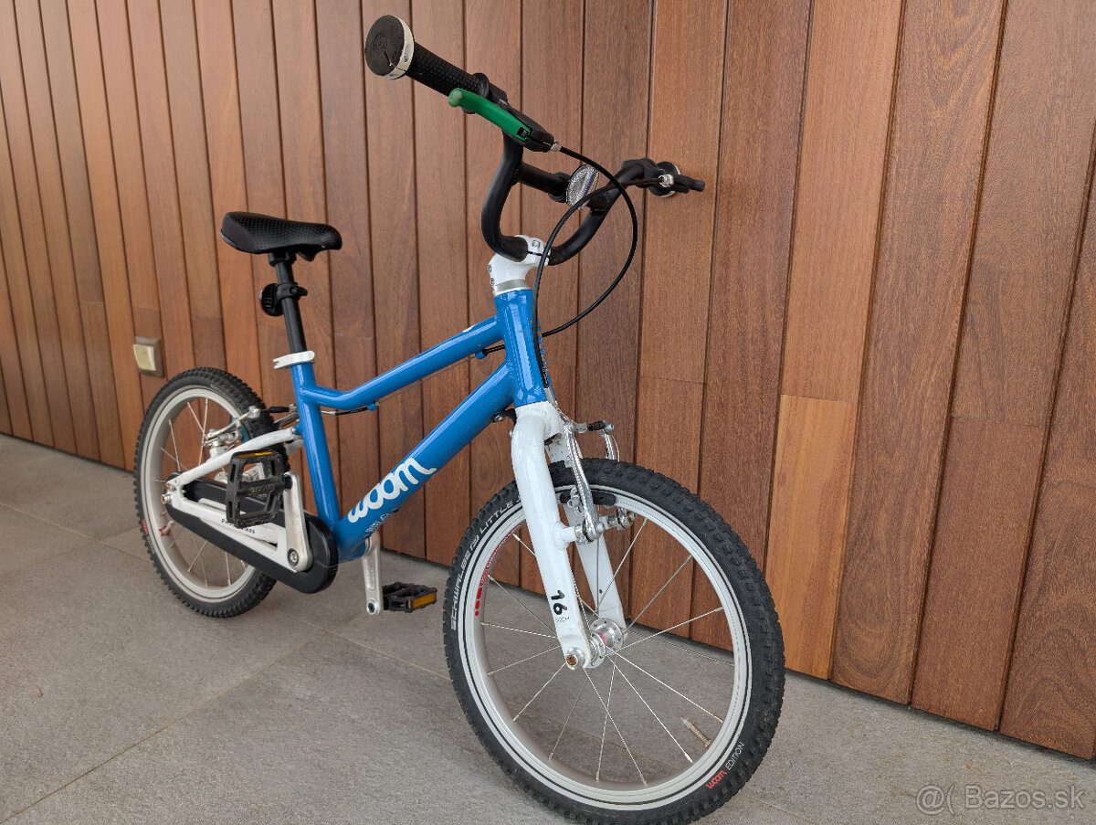 detský bicykel woom 3 (16") – Modrý (Sky Blue) - 3