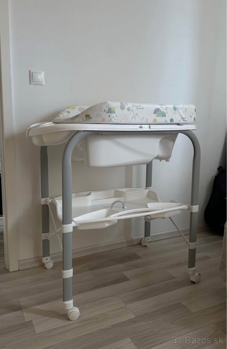 Prebaľovací pult + vanička - 3