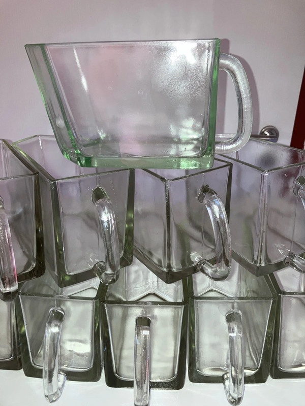 5 ks Sklenena doza, nadoba, zasobnik na pochutiny - 3