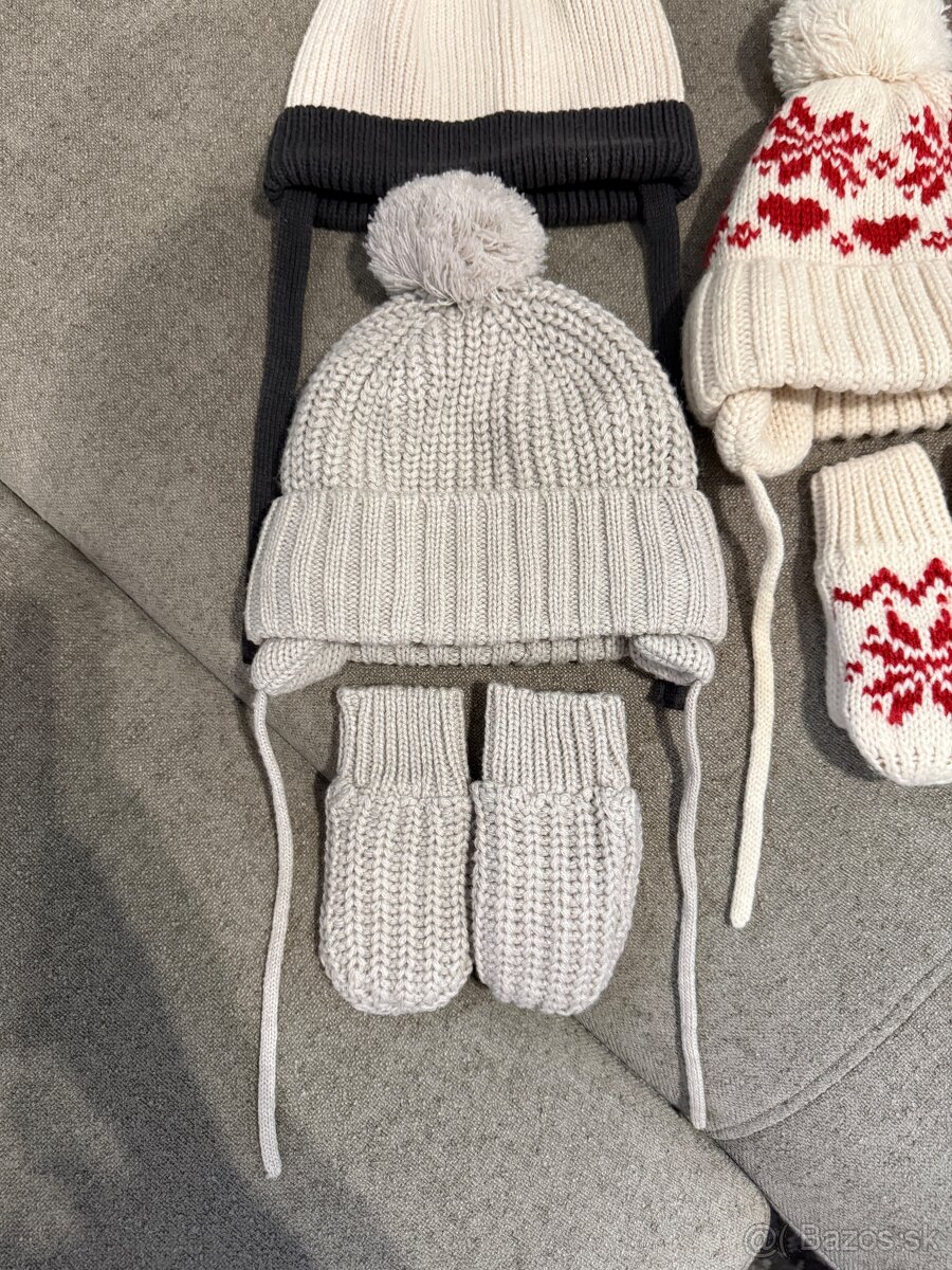 Detské zimné čiapky a rukavice H&M - 3