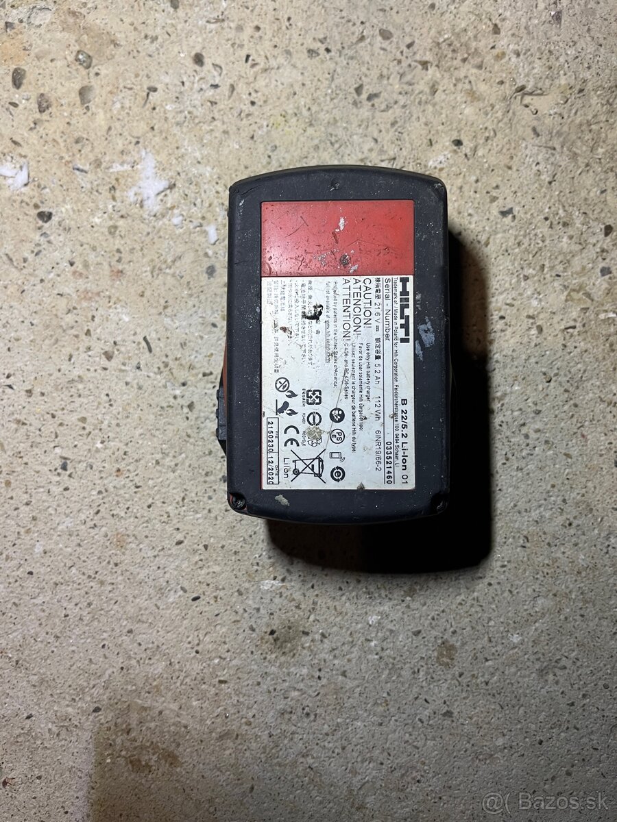 Hilti batéria - 3