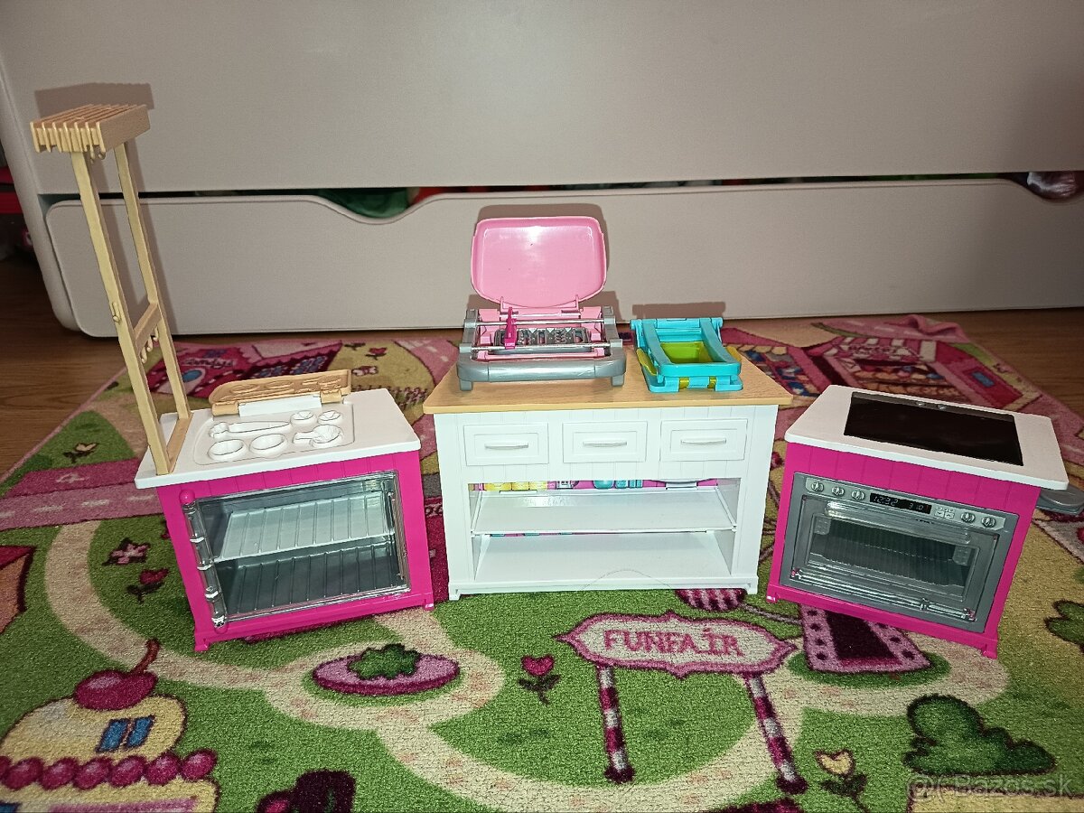 Barbie kuchynka a doplnky - 3