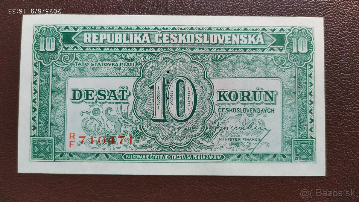 Bankovky 1945, UNC - 3