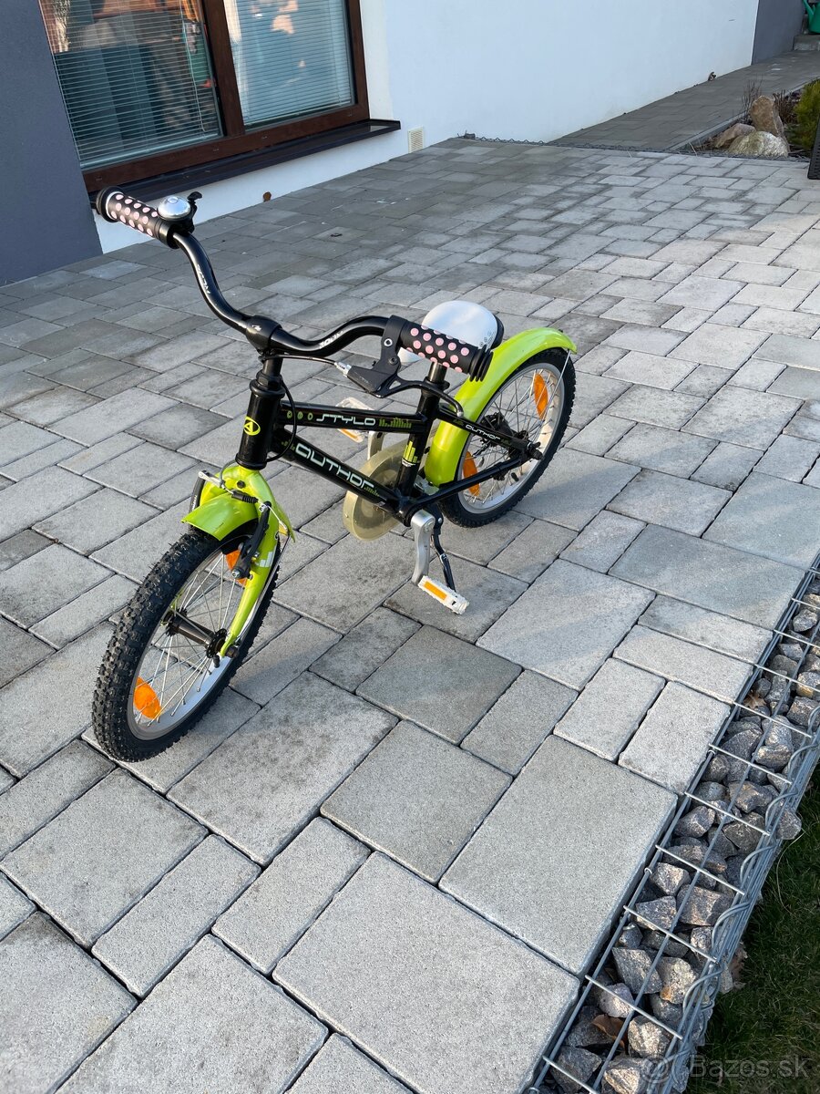 predám detský bicykel author 16 palcový - 3