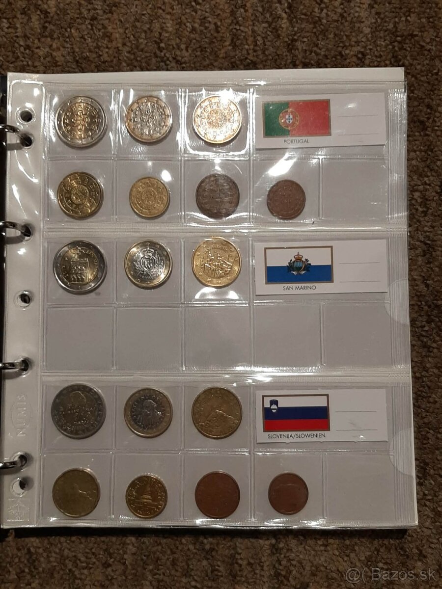Zbierka obehových euromincí - 3
