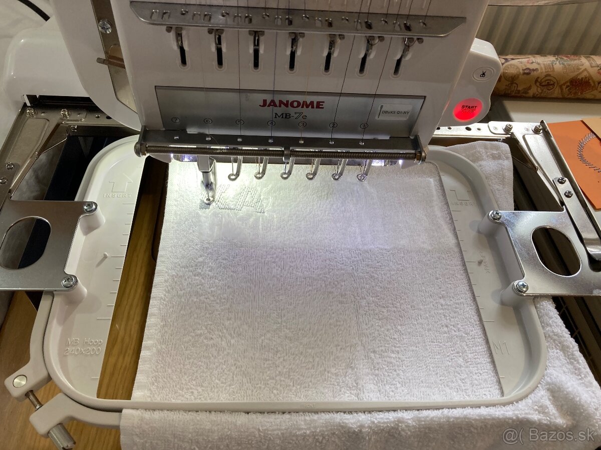 vyšivací stroj Janome MB7e - 3