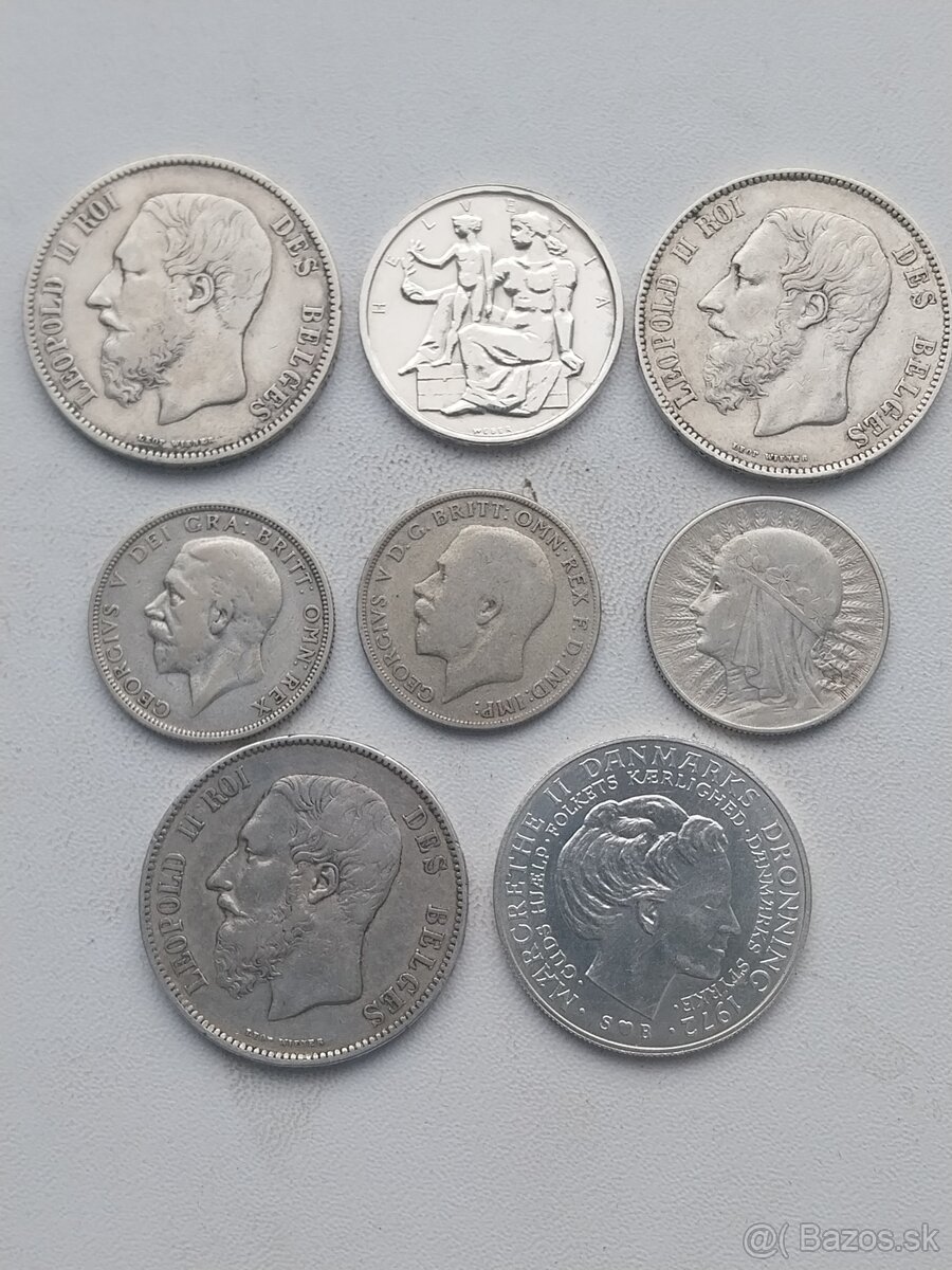 Zahranične strieborne mince - 3