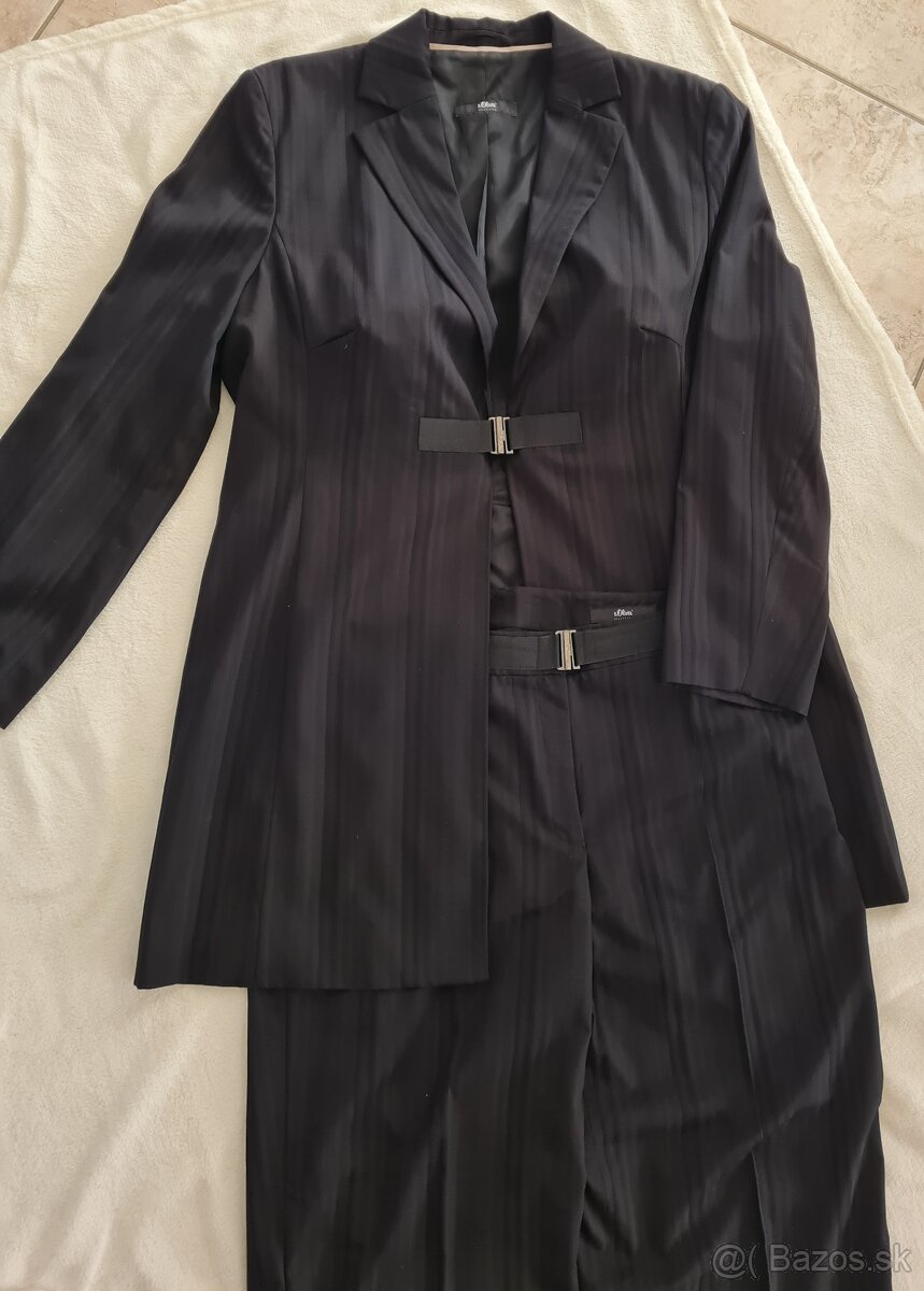 s.Oliver dámsky kostým v čiernej farbe - 3