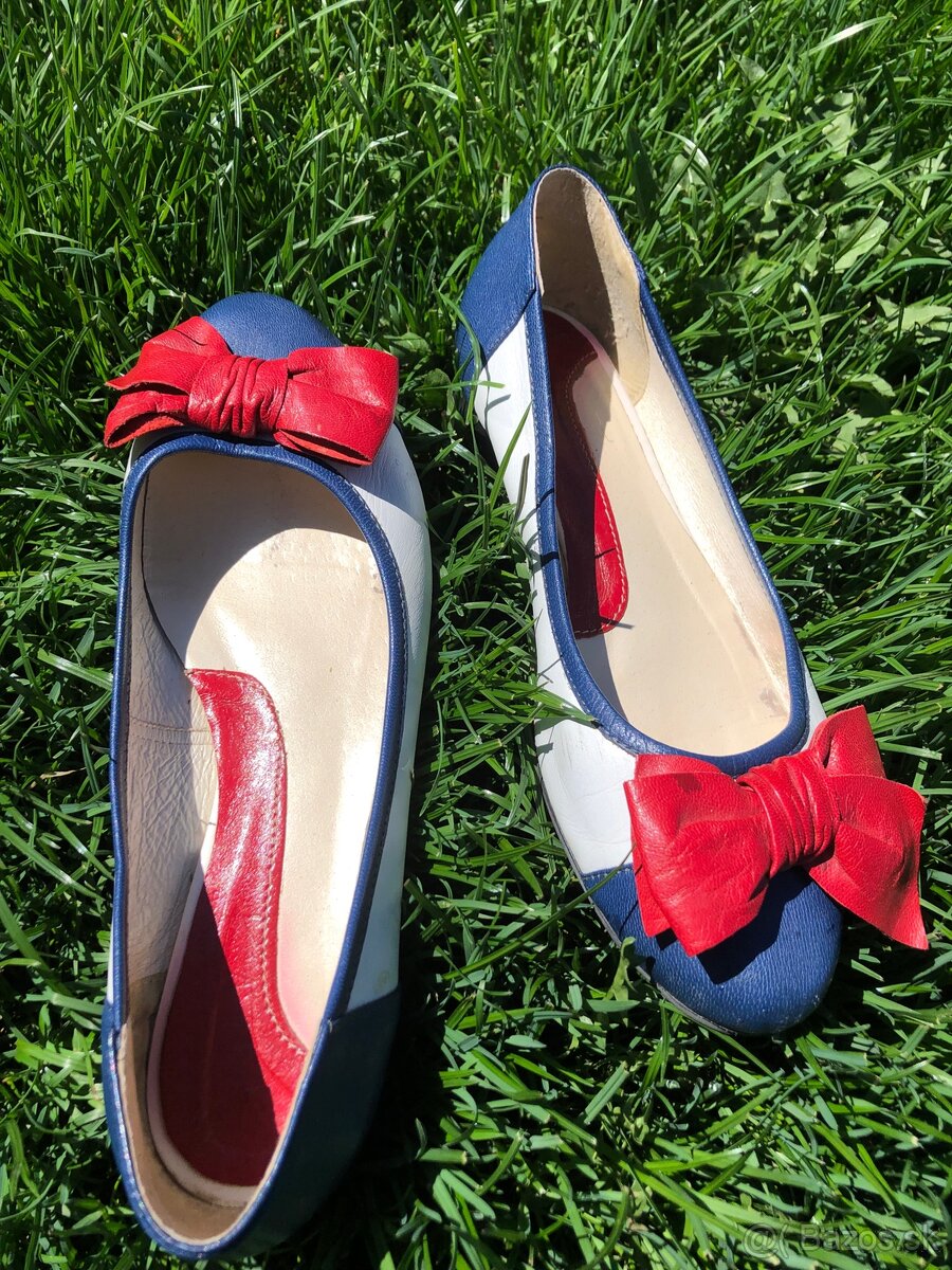 kožene balerinky vel 37 - 3