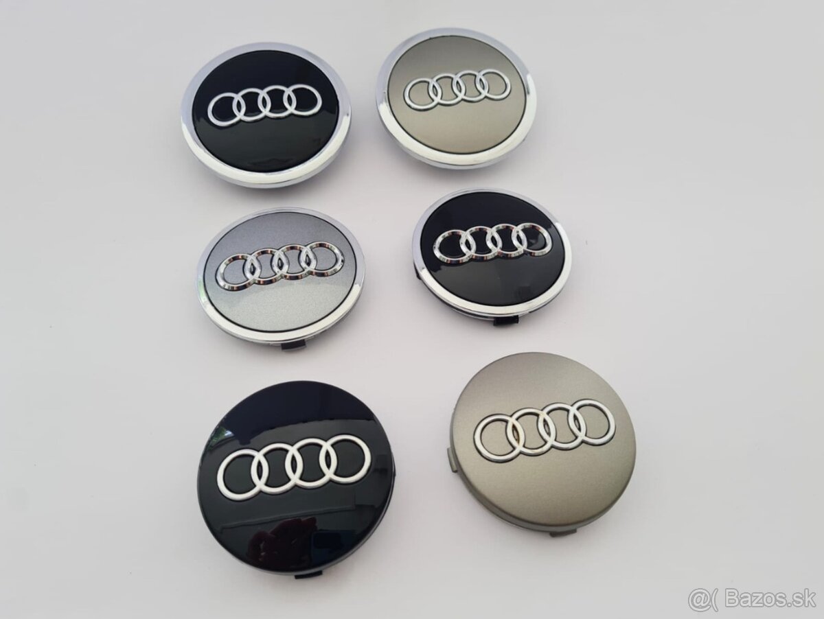 Stredové krytky - pukličky kolies AUDI - 3