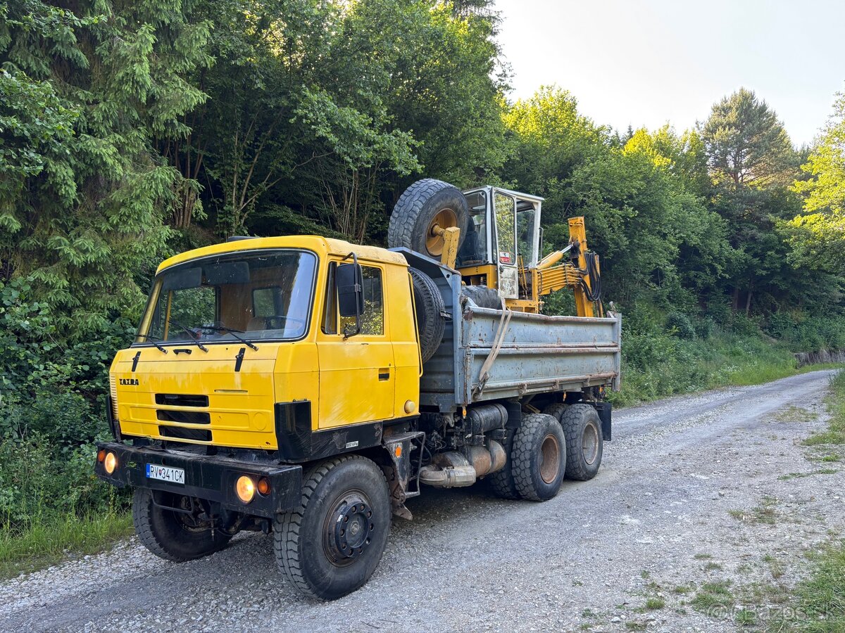 Tatra 815 S3 - Menzi Muck (kráčajúci bager) - 3