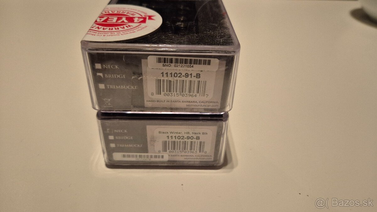 Seymour Duncan SSH-BW Black Winter snímače - 3