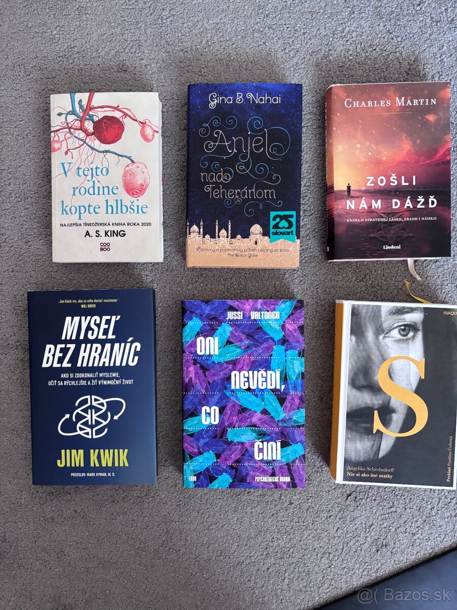 Knihy rôzneho žánru - 3