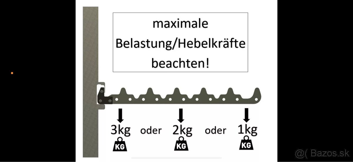 Držiak na zavesenia prádla na karavan - 3