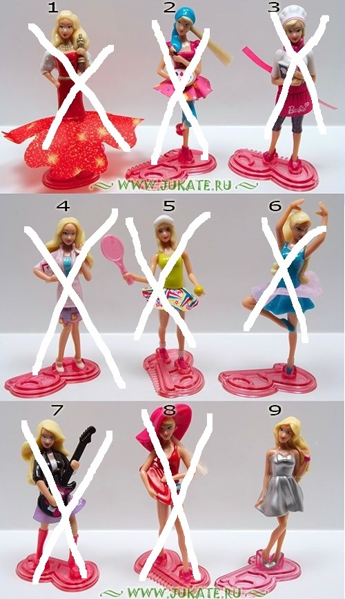 Hľadám výmenou kinder figúrky - 3