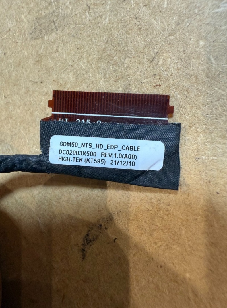 LVDS LCD kabel pre notebook dell inspiron alebo vostro. - 3