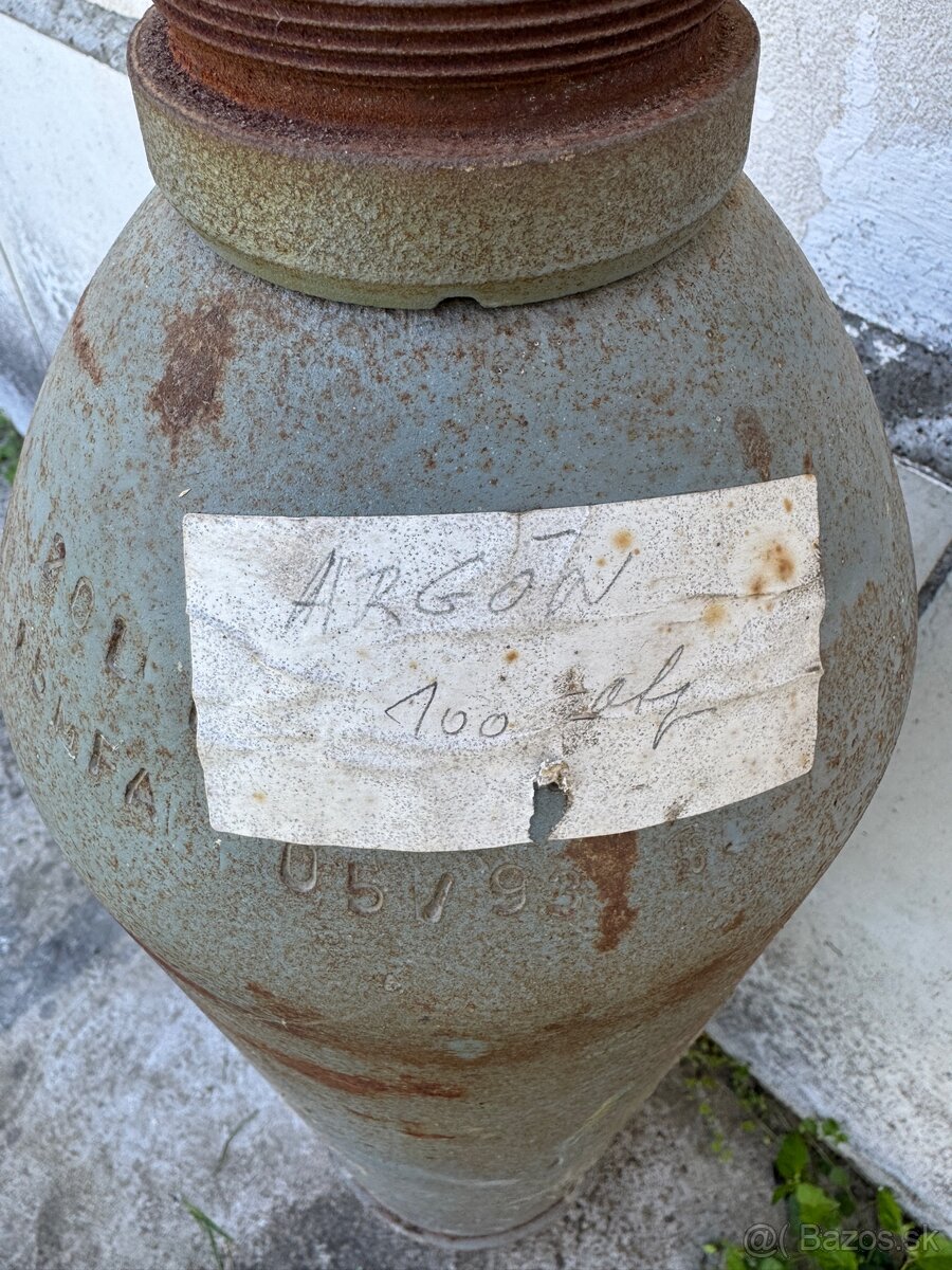 Tlaková fľaša na Argón – 20L plná - 3