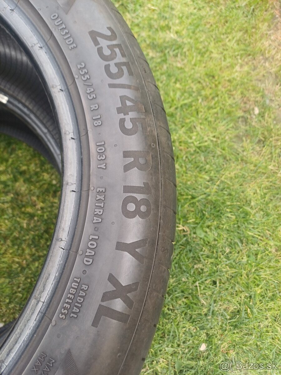 255/45 r18 letné pneumatiky , Continental - 3