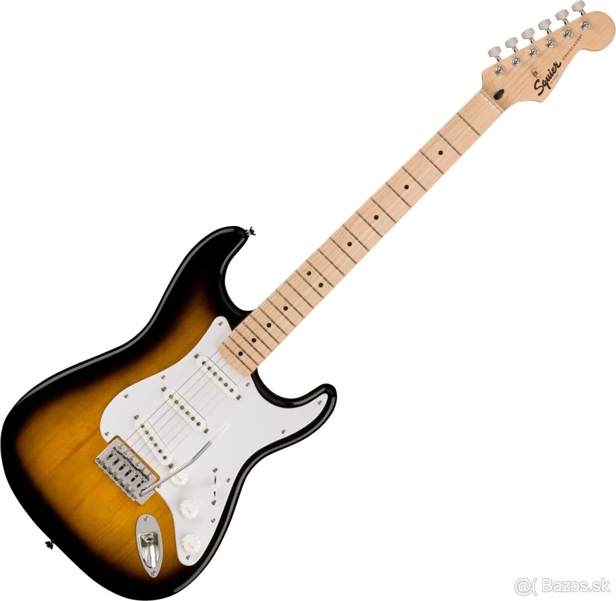 Predám gitaru Squier by Fender sonic strat sunburst - 3
