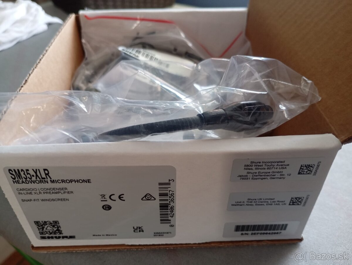 Predám Shure SM35-XLR - 3