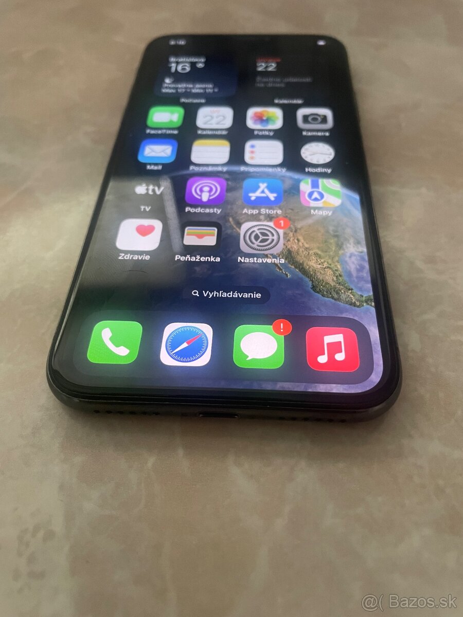 iPhone X / 256GB Black - TOP stav - 3