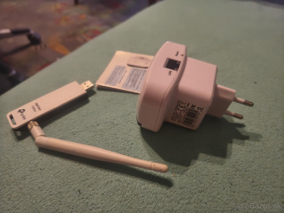 Wi-Fi Repeater + USB Wi-Fi Adaptér 150 Mbps - 3