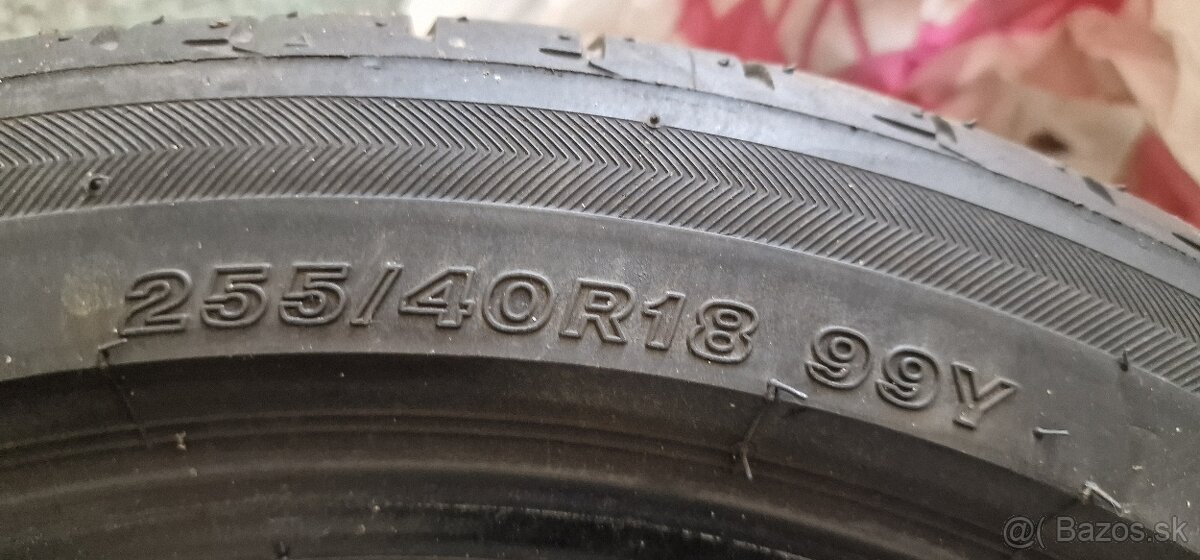 Predam letne pneu 255/40r18 Bridgestone - 3