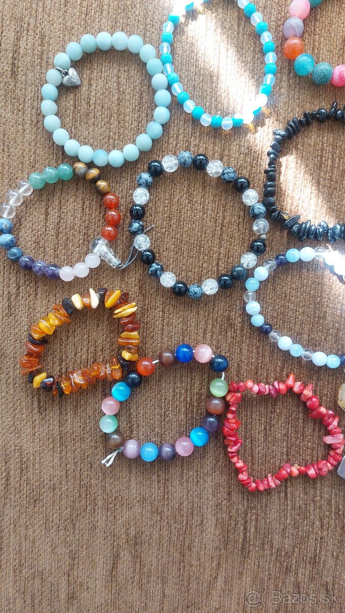 Predám rôzne náramky z drahých kameňov - 3