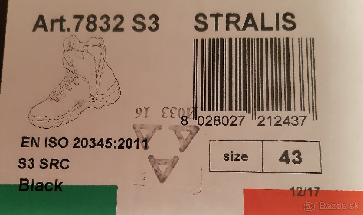 Zateplené pracovné topánky - 3