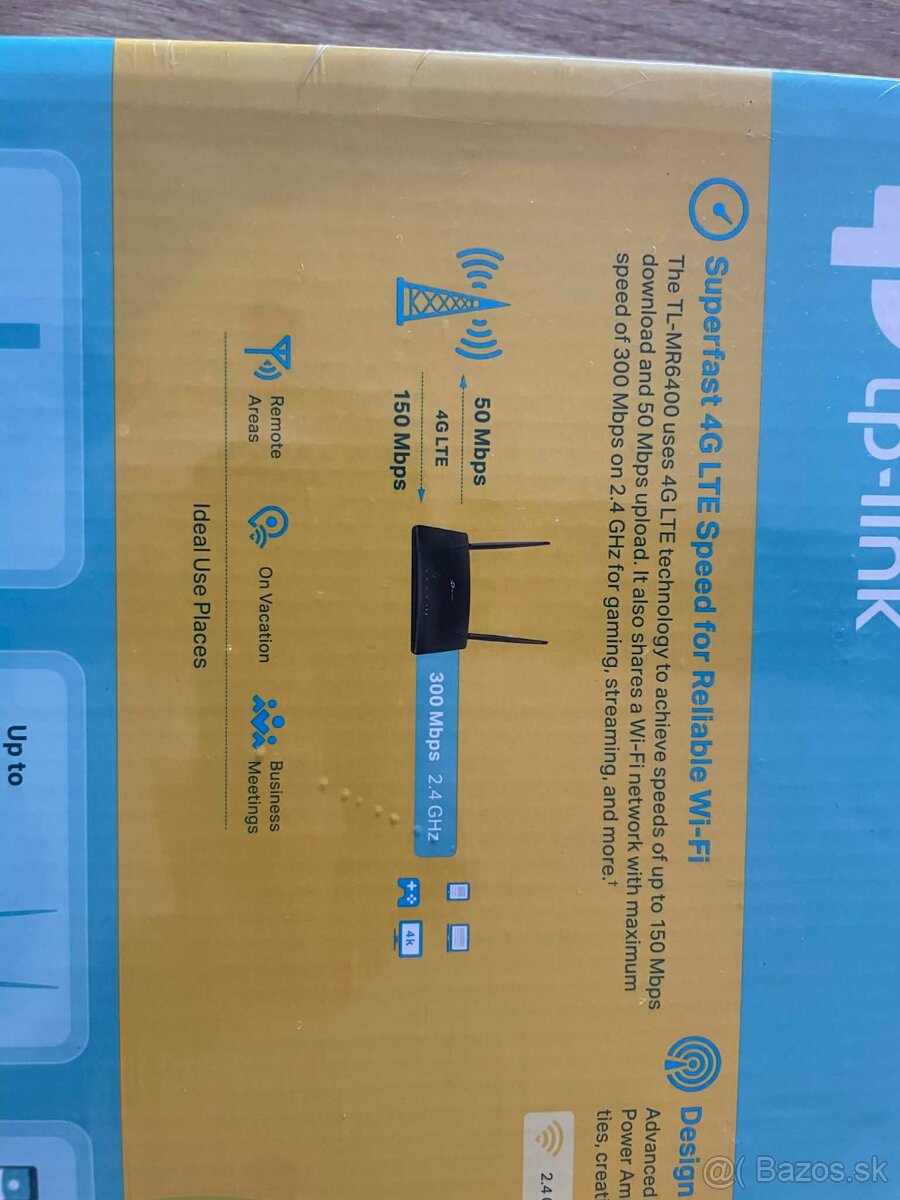 Wifi Router 4G LTE To link - 3