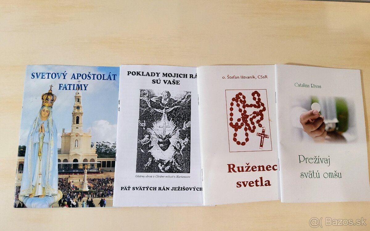 Náboženská literatúra,modlitby. - 3