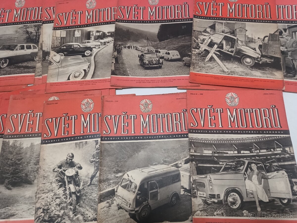 Svet motorú ročník 1959, 26 čísiel - 3