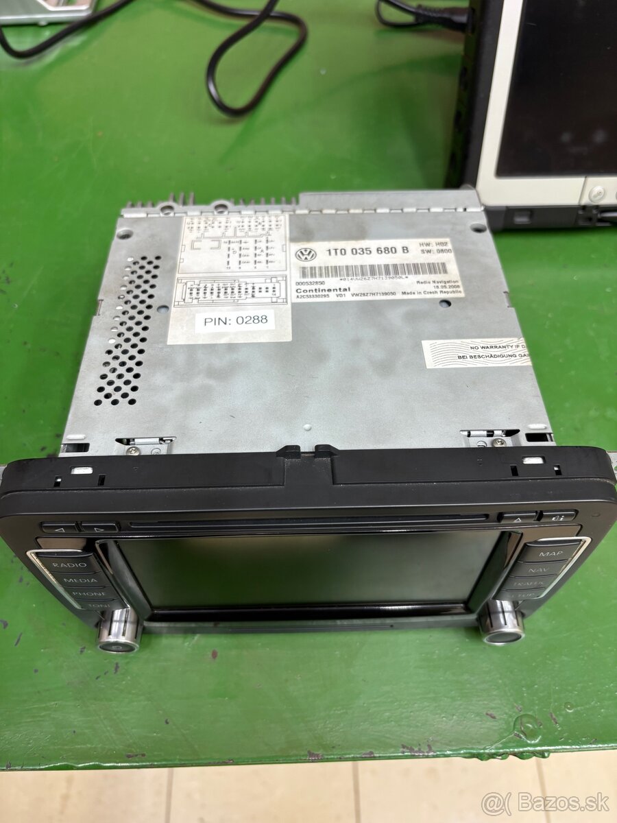 Autorádio / Navigácia VW RNS 510 – dotyková - 3
