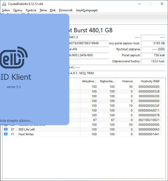 2.5" SSD disk Patriot 480GB - 3