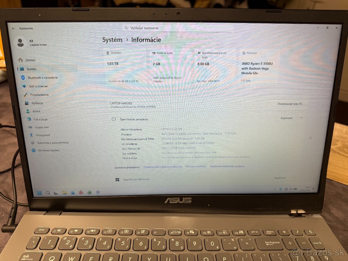 Diely z Asus M509DA-EJ019T - 3