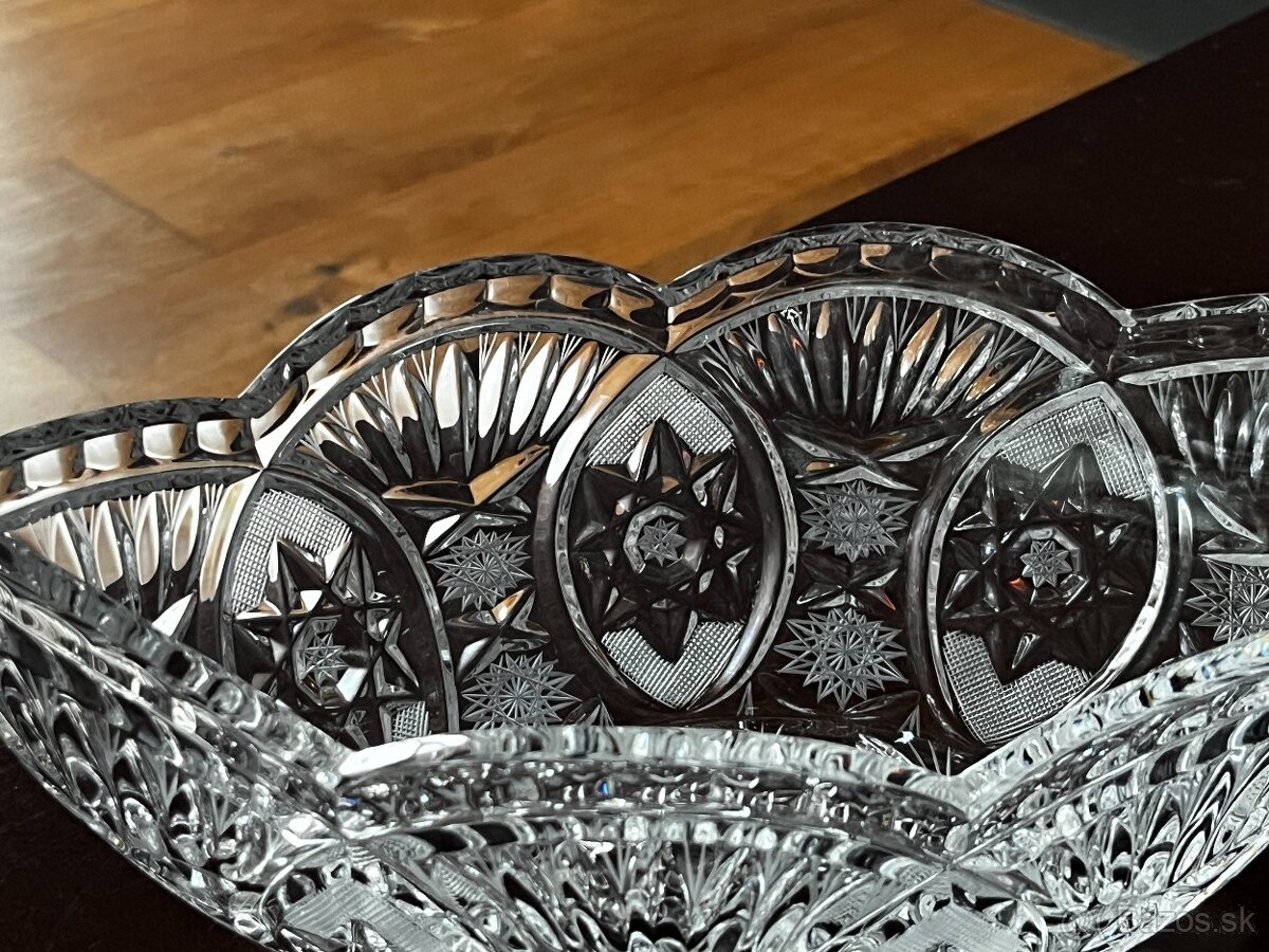 Kryštáľová misa 28 cm - 3